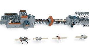 Linie de brichetare HewSaw SL250 3.3/3.4