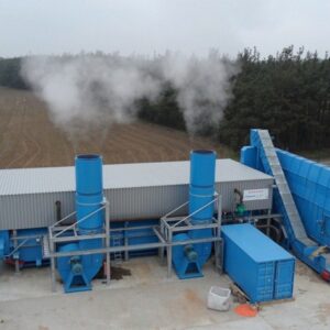 Uscatoare biomasa tip Banda